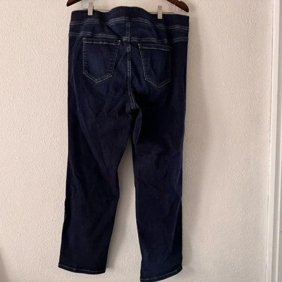 Torrid Mid Rise Lean Jean Pull On Super Soft Cozycore 1S 1X Casual Y2K - Picture 8 of 11